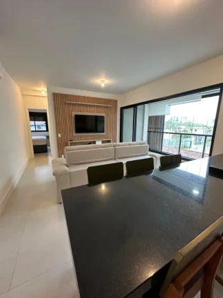 Imagem Apartamento novo todo mobiliado a 70 metros da Praia da Enseada em Ubatuba!