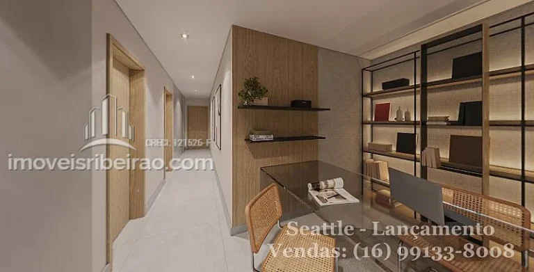 Imagem Edifício Cidade de SEATTLE Lançamento à venda #imoveisribeir