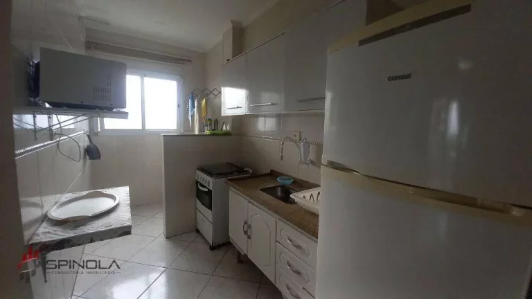 Imagem Apartamento com 1 dormitório à venda, 45 m² por R$ 320.000,00 - Maracanã - Praia Grande/SP