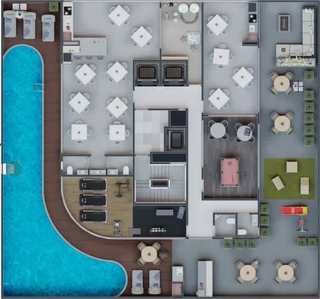 Imagem Córdoba Residence - Apartamento à venda no bairro Perequê - Porto Belo/SC