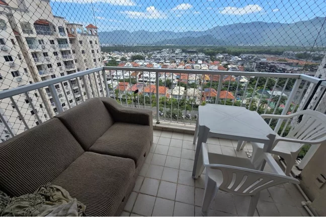 Imagem Apto 02 quartos, andar alto na Avenida das américas (Condomínio com Infra)