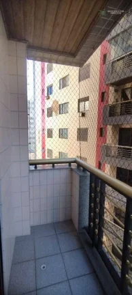 Imagem Apartamento com 2 dormitórios para alugar, 86 m² por R$ 4.000,02/mês - Vila Guilhermina - Praia Grande/SP