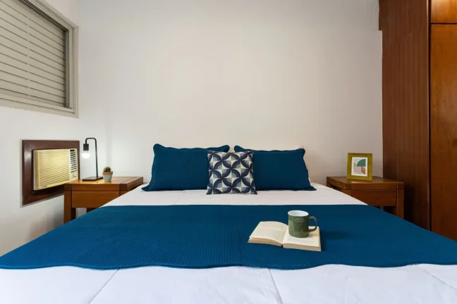 Imagem Apartamento 121M², 3Q, 1 Suíte, 2 Banheiros, 1 Vaga, Academia, Piscina, Salão de Festas, Churrasqueira, Playground, Quadra, Espaço Gourmet.
