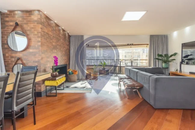 Imagem Luxuoso apartamento de 4 quartos na Vila Mariana, São Paulo-SP: 3 suítes, 2 salas, 4 banheiros, 3 vagas de garagem e 177m².