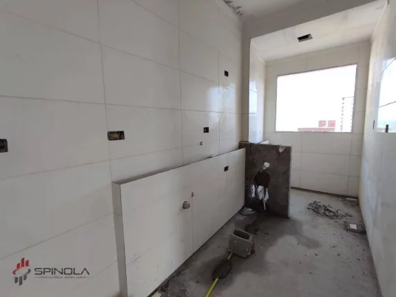 Imagem Apartamento com 2 dormitórios à venda, 65 m² por R$ 405.000,00 - Vila Caiçara - Praia Grande/SP