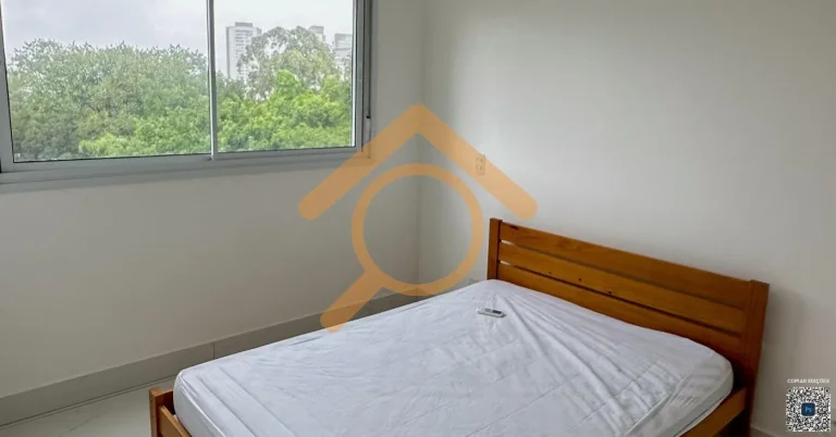 Imagem Apartamento em Santo Amaro, São Paulo-SP: 2 quartos, 1 suíte, 2 salas, 2 banheiros, 2 vagas de garagem, 66m² - Condomínio Raiz