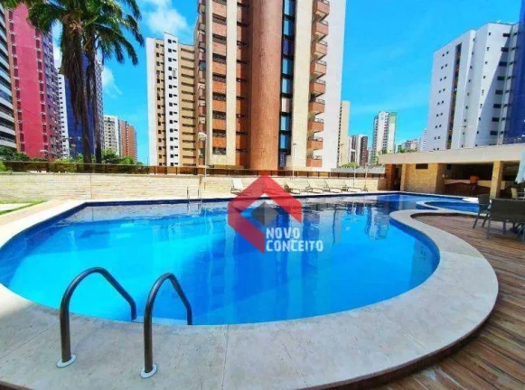 Imagem Apartamento com 3 dormitórios à venda, 112 m² por R$ 1.350.000,00 - Meireles - Fortaleza/CE