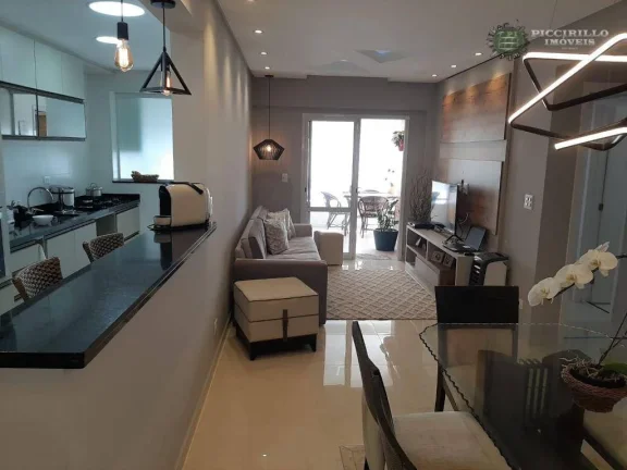 Imagem Apartamento com 2 dormitórios à venda, 89 m² por R$ 739.000,00 - Aviação - Praia Grande/SP