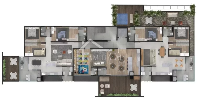 Imagem APARTAMENTO LEFFEL RESIDENCE CONDOMÍNIO COMPLETO