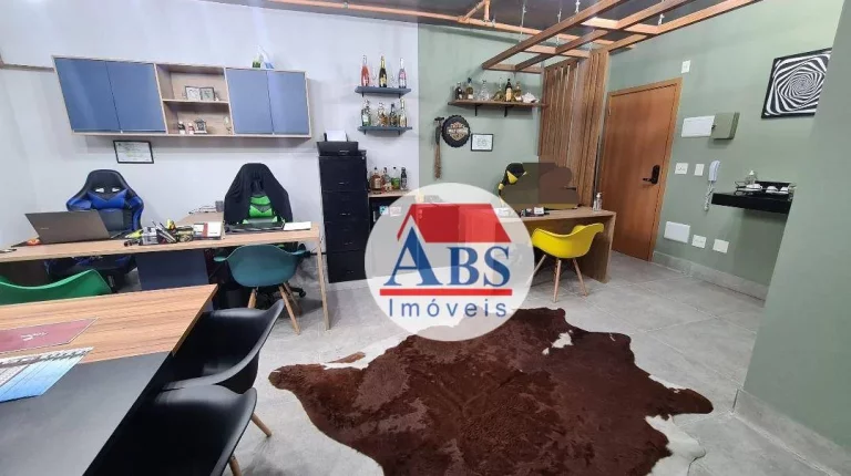 Sala, 40 m² - venda por R$ 55.000,00 ou aluguel por R$ 2.400,00/mês - Boqueirão - Praia Grande/SP