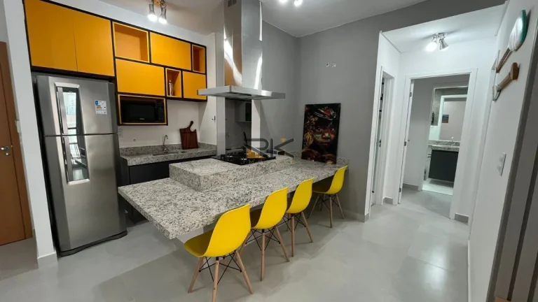 Imagem APARTAMENTO PRAIA GRANDE com 2 dormitórios sendo 1 suíte,1 vaga de garagem,sala 2 ambientes