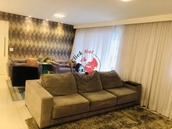Imagem Apartamento Impecável de 147m² com 3 Suítes e 2 Vagas à Venda em Condomínio Clube no Centro de São Bernardo do Campo