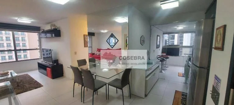 Imagem Apartamento, 70 m² - venda por R$ 1.300.000,00 ou aluguel por R$ 12.000,00/mês - Brooklin - São Paulo/SP
