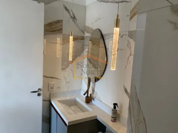 Imagem Apartamento de 45 m², com 2 dormitórios, varanda integrada com vista livre. Possui móveis planeja...