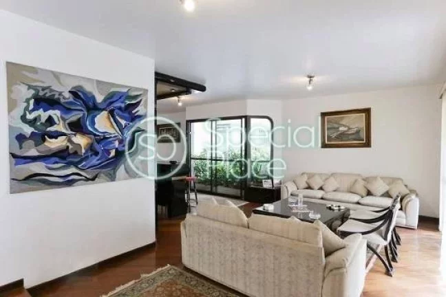 Imagem Ótimo apartamento com 293m² no Jardim Paulista. Amplo living com varandas, lavabo, 04 dormitórios...
