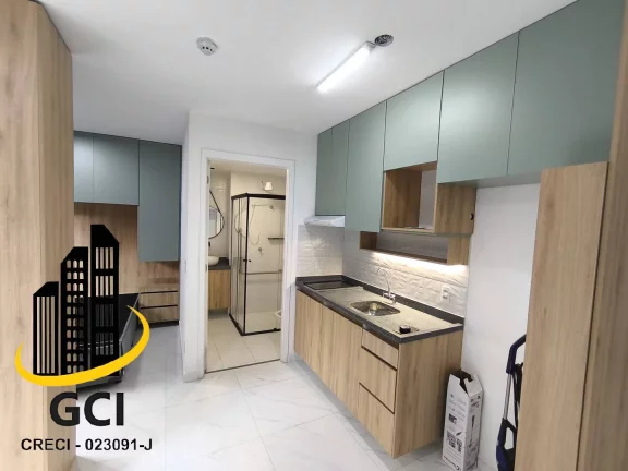 Imagem apartamento semi mobiliado para locação metro Marechal Deodoro