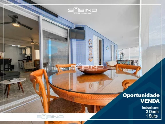 Imagem Apartamento à venda, com 3 dormitórios 1 suíte 106 m² de área útil 2 vagas - Riviera de São Lourenço - Bertioga/SP