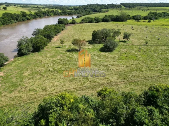 Imagem Chácara à venda margeando o Rio Verdinho Caçu GO R$ 1.500.000,00 Área total: 3 alqueirões | Tod...