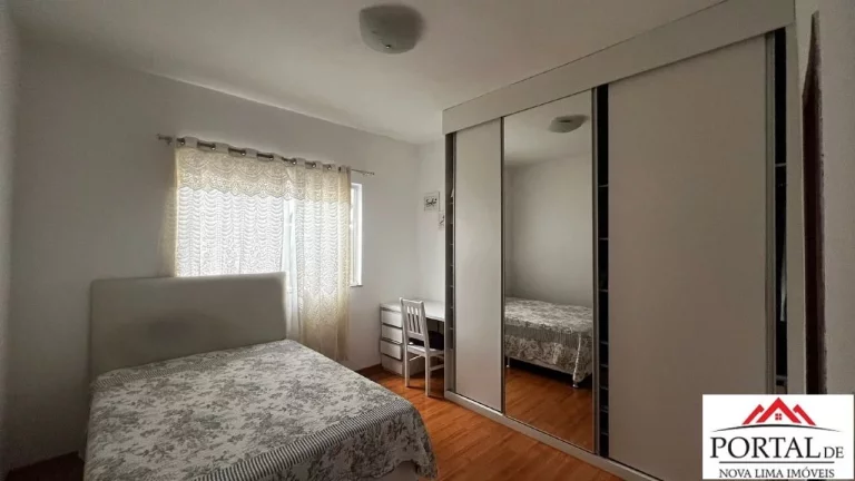 Imagem Casa nova para locação em rua planta de transito local e vista para Mata do Jambreiro.