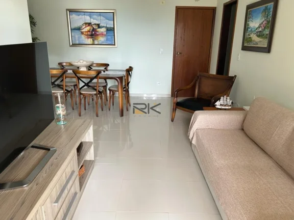 Imagem APARTAMENTO PRAIA GRANDE com 2 dormitórios sendo 1 suíte,1 vaga de garagem,varanda gourmet com churrasqueira,sala 2 ambientes