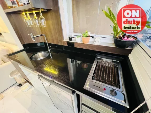 Imagem Apartamento com 2 dormitórios à venda, 96 m² por R$ 700.000 - Jardim Las Palmas - Guarujá/SP