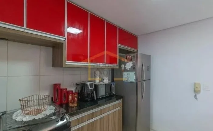 Imagem Apartamento 2 dormitórios, sendo 1 suíte, piso laminado, sala 2 ambientes, varanda gourmet com chu...
