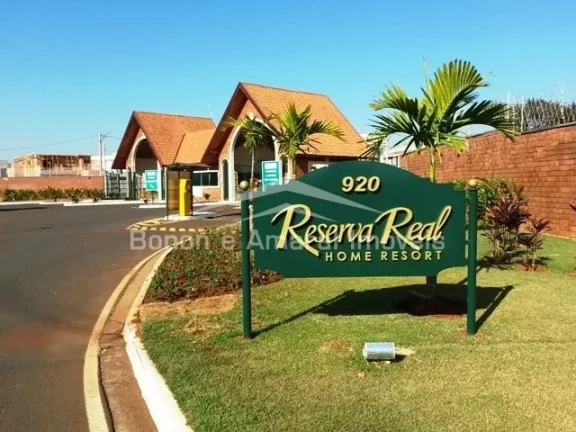 Imagem Terreno a venda no Condomínio Reserva Real, Parque Brasil 500 em Paulínia. Terreno de 300m², plano, excelente localização!