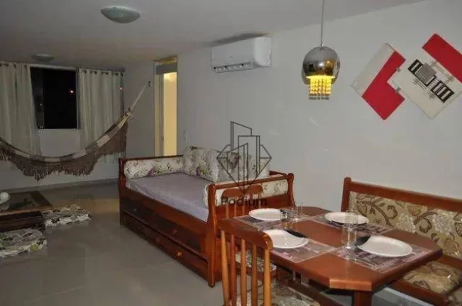 Imagem Flat mobiliado com vista para definitiva para o mar da praia do Bessa-