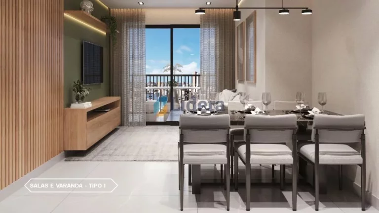 Imagem Apto - 2 Quartos - 1 Suíte - 50,24 m² - Intermares, Cabedelo/PB