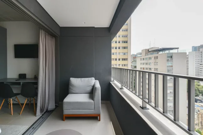 Imagem Studio à venda em São Paulo, Cerqueira César, com 1 quarto, 23m2