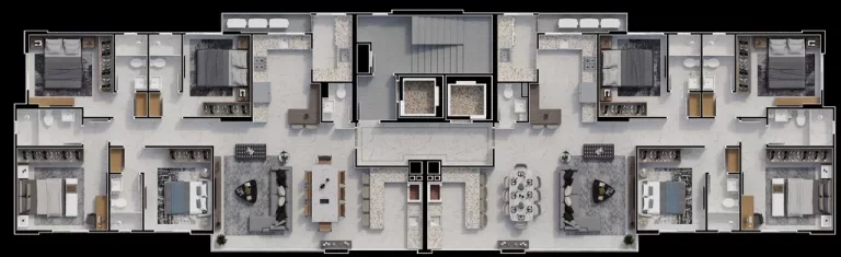 Imagem Apartamento à venda no bairro Centro - Balneário Camboriú/SC