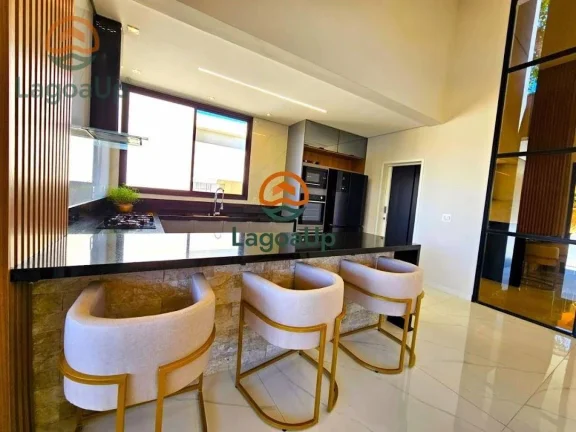 Imagem Casa com 4 dormitórios à venda, 404 m² por R$ 6.500.000,00 - Condomínio Condados da Lagoa - Lagoa Santa/MG