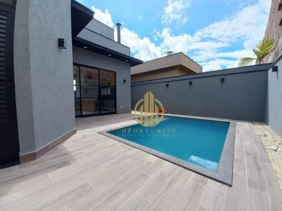 Imagem Casa no Condomínio Quinta dos Ventos - 3 suítes - área Gourmet - Piscina - Bonfim Paulista - Ribeirão Preto/SP