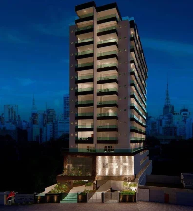Imagem Apartamento com 2 dormitórios à venda, 97 m² por R$ 523.000,00 - Vila Caiçara - Praia Grande/SP