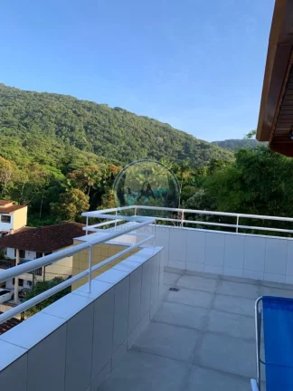 Imagem Apto à venda em Ubatuba-SP, Toninhas: 3 quartos, 2 salas, 2 banheiros, 2 vagas de garagem, 120m². Aproveite essa oportunidade!