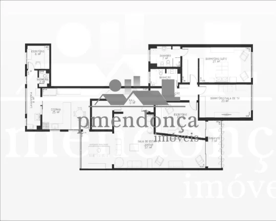 Imagem Apartamento Higienopolis, 3 dormts, 1 vaga