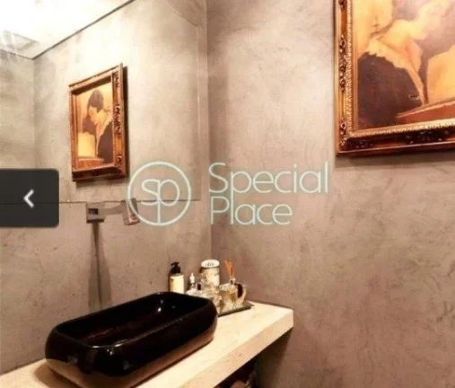 Imagem Apartamento com 200m², 04dormitórios, 04 suítes, 06 banheiros, 03 vagas de garagem. Prédio com l...