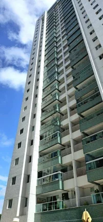 Imagem Apartamento mobiliado com varanda/sacada e área de lazer completo no Altiplano - AP2826.