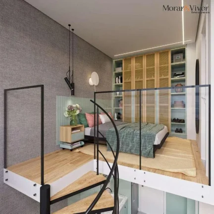 Imagem Loft para Venda em Curitiba, Água Verde, 1 dormitório, 1 banheiro