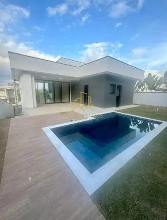 Imagem Casa Sobrado, 4 dormitórios ( 3 suítes), Piscina, 4 vagas, Verana - Sjc.