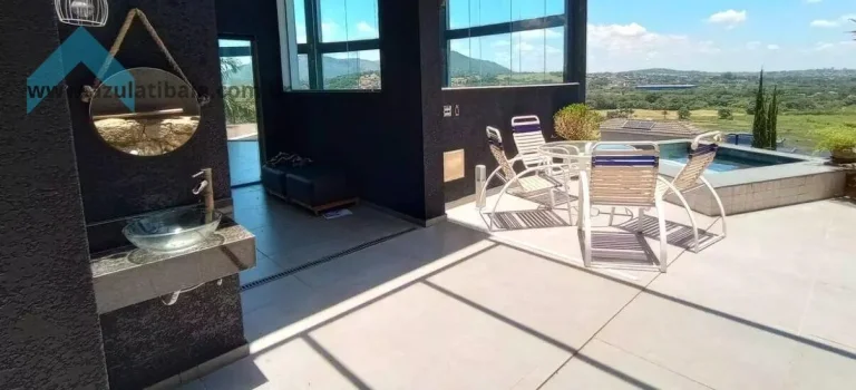 Imagem Casa de luxo no Porto Atibaia  3 suítes, piscina e lazer