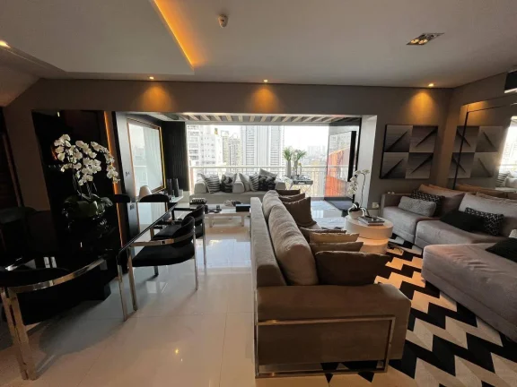 Imagem Cobertura Brooklin - 315M², 4 Dorms, 3 Suítes, 3 Vagas, Lazer Completo.
