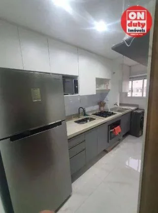 Imagem Apartamento com 2 dormitórios à venda, 39 m² por R$ 290.000,00 - Castelo - Santos/SP