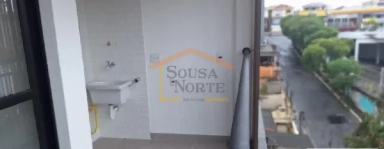 Imagem Apartamento 2 dormitórios, sala integrada com cozinha, sacada, área de serviço, banheiro, 1 vaga ...