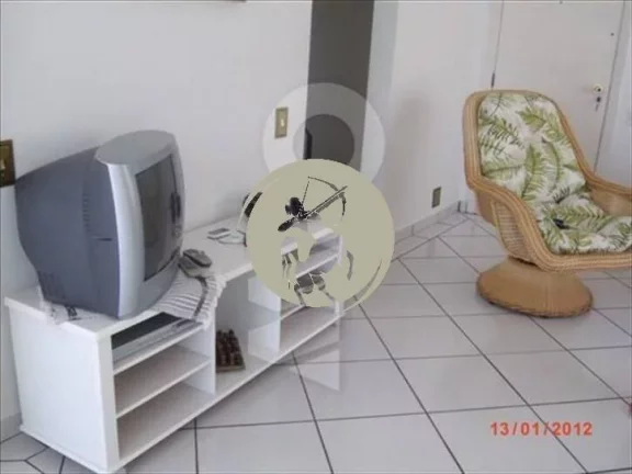 Imagem VENDA OU LOCAÇÃO NO GUARUJA SUPERIOR: SALA COM 2 AMBIENTES COM TERRAÇO, COZINHA, ÁREA DE SERVIÇ...