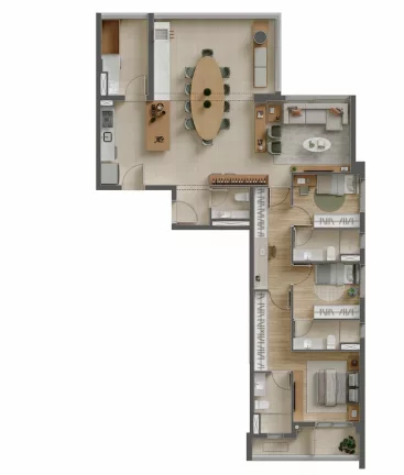 Imagem APARTAMENTO RESIDENCIAL em São Paulo - SP, Indianópolis