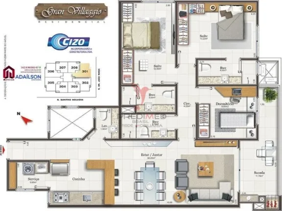 Imagem Residencial GRAN VILLAGGIO Imbituba SC Brasil
