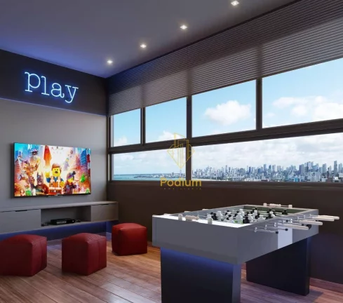 Imagem Apartamentos com varanda / sacada gourmet a 300m da praia do Bessa no Jardim Oceania - AP1175