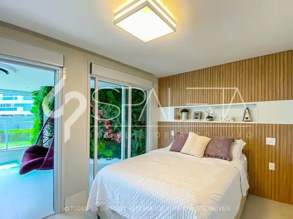 Imagem Luxuoso apartamento garden com 471 m² incrivelmente mobiliado à venda em Riviera de São Lourenço