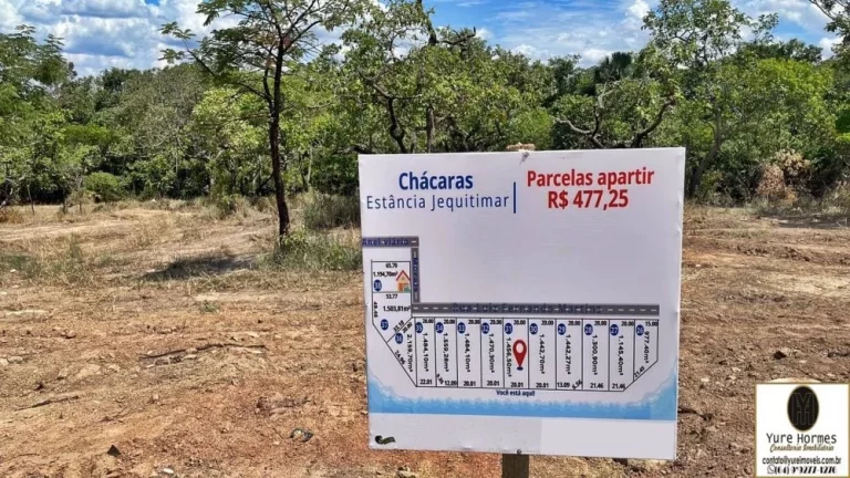 Imagem Chácaras Parceladas com Corrego no Jequitimar Caldas Novas